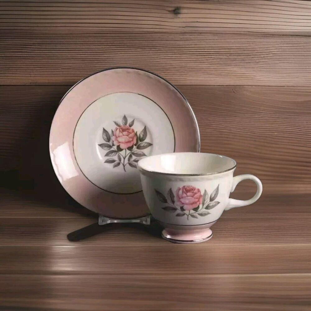 Cunningham & Pickett Norway Rose Cup & Saucer 97763